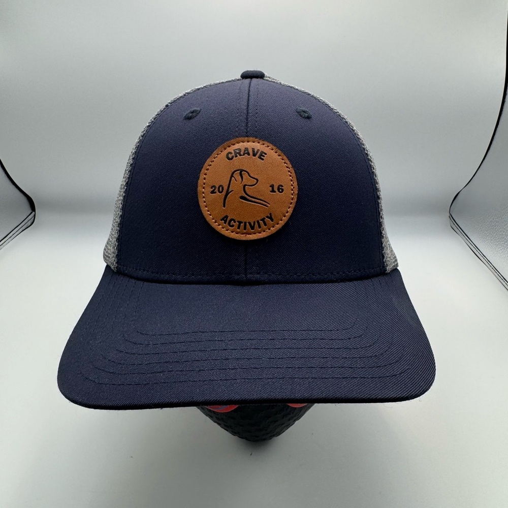 Rhoback “crave activity” blue & gray snapback